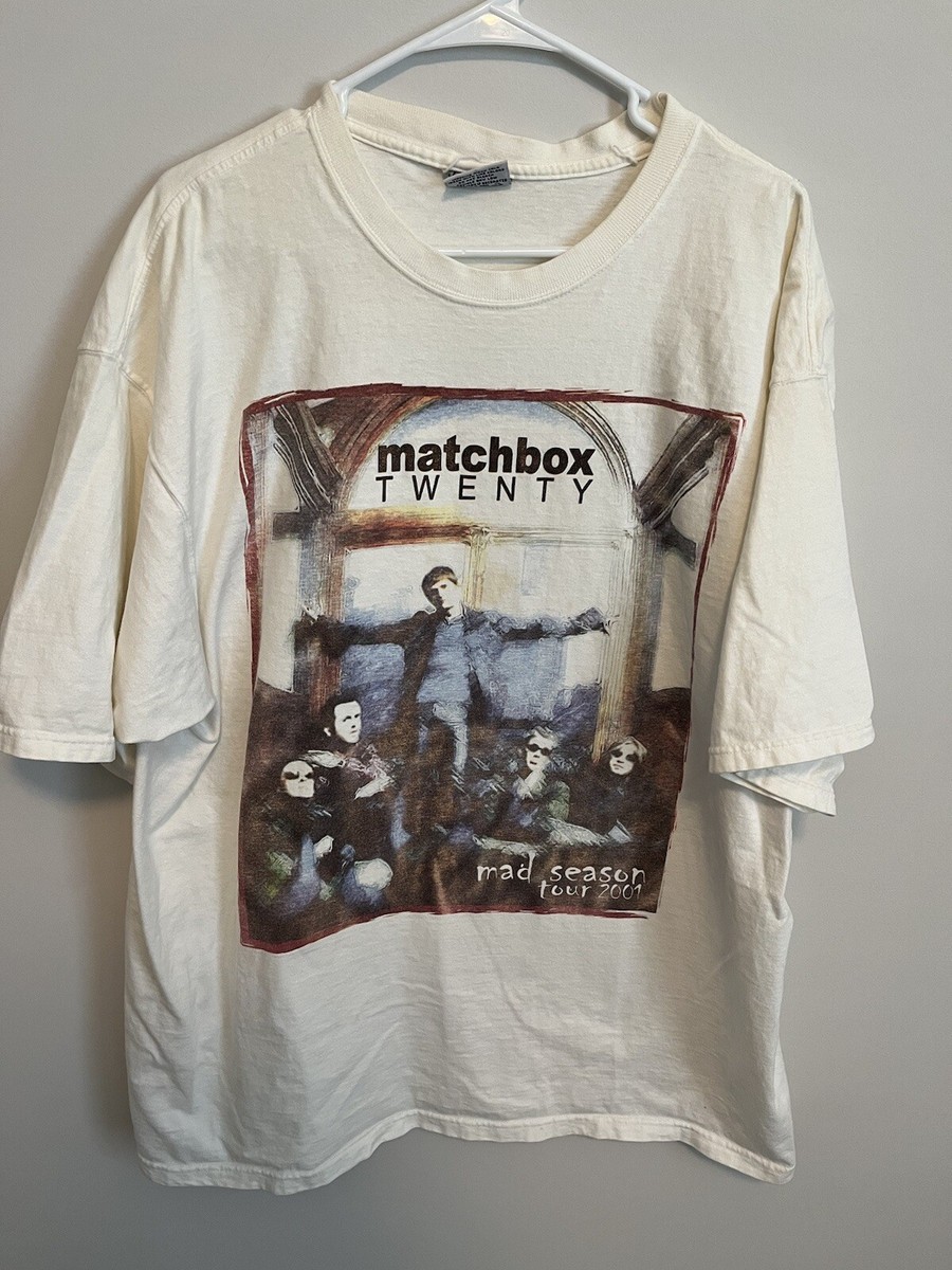 matchbox TWENTY バンドTシャツ ヴィンテージTシャツ 古着 00s Matchbox Twenty ツアー オルタナ ロック バンド T