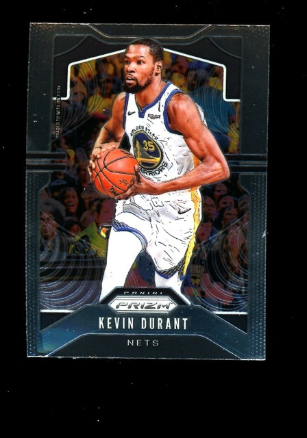 2019 Prizm #210 Kevin Durant Golden State Warriors Brooklyn Nets QTY