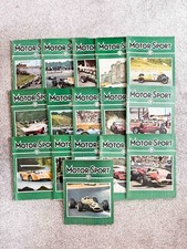 MotorSport Magazine Vintage 1967-69 | F1 GP Racing British Race Cars | 16 Copies