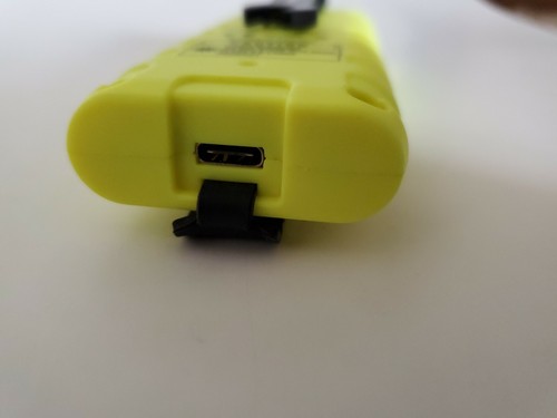 Snap On 200/80 Lm flood/flashlight & Laser beam RECHARGEABLE Light 6 colors !!! - Picture 7 of 29