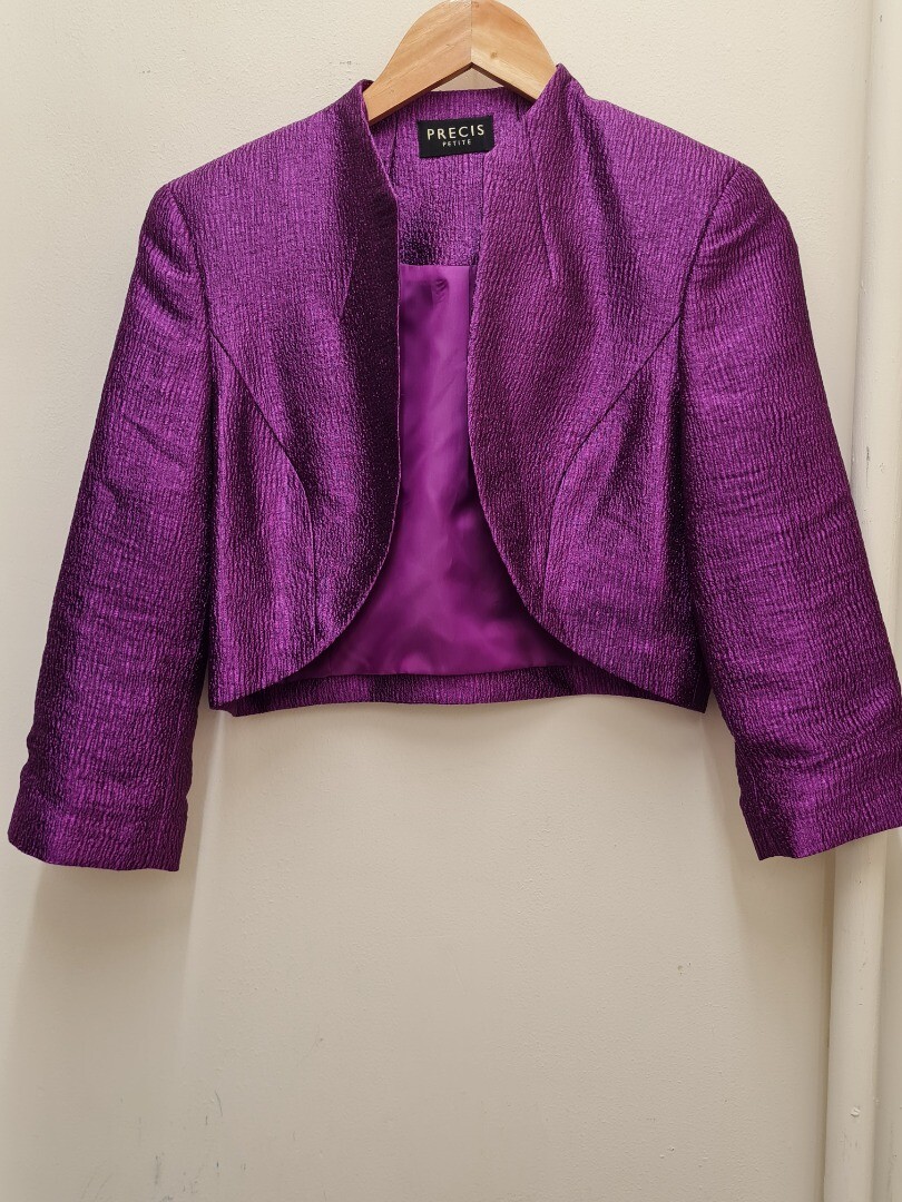 PRECIS PETITE PINK DRESS & JACKET UK 12 CG W16 eBay