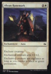 Abzan Runemark 003/185 Fate Reforged Common