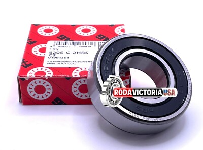 FAG 62052RSR Deep Groove Ball Bearing - 2 Rubber Seals for sale  