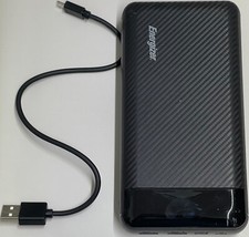 Energizer 30,000 mAh MAX Power Bank w/ LCD Screen Portable Charger USED