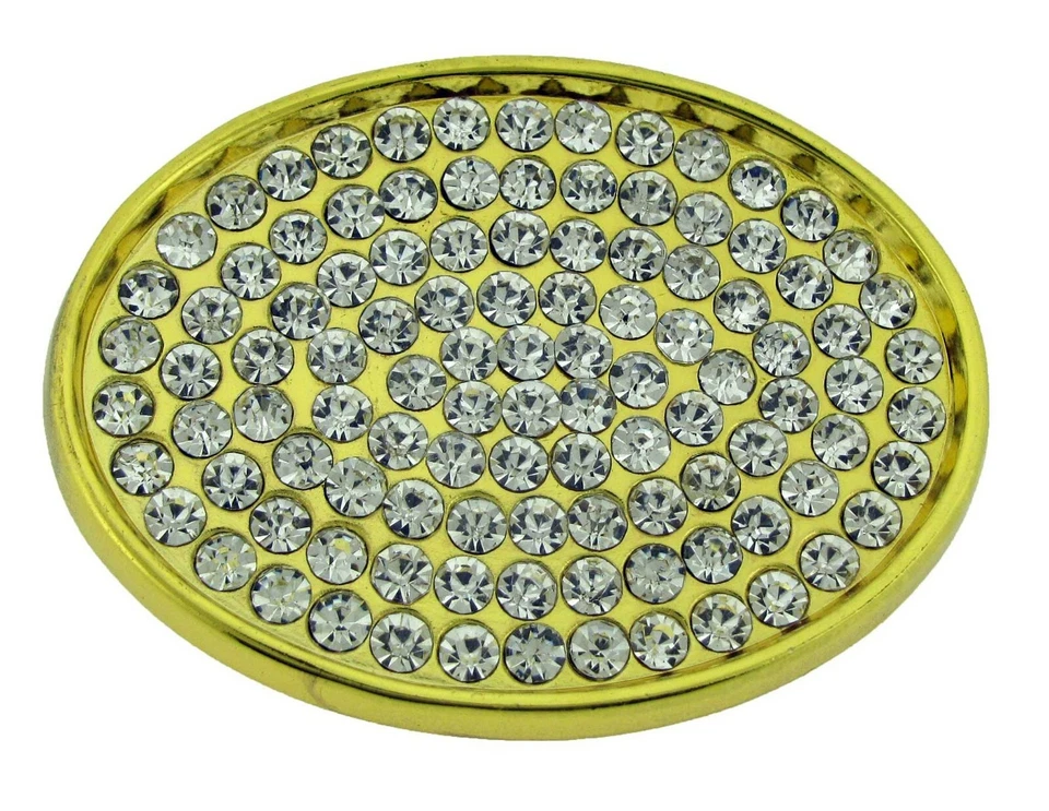 Lote al por mayor de 6 hebillas de cinturón de mujer de diseñador occidental vaquera rodeo metal dorado Foto 2 de 4