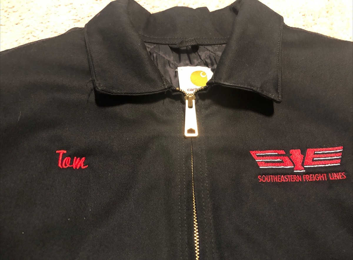 Carhartt ジャケット　ヴィンテージ　USA製 Vintage Carhartt Detroit Canvas Work Jacket Sun Faded J01 BLK USA