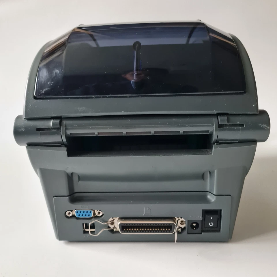Zebra GK420t Thermal Transfer Label Printer w/ Ribbon Labels PSU USB Cable 727 - Image 3 of 4