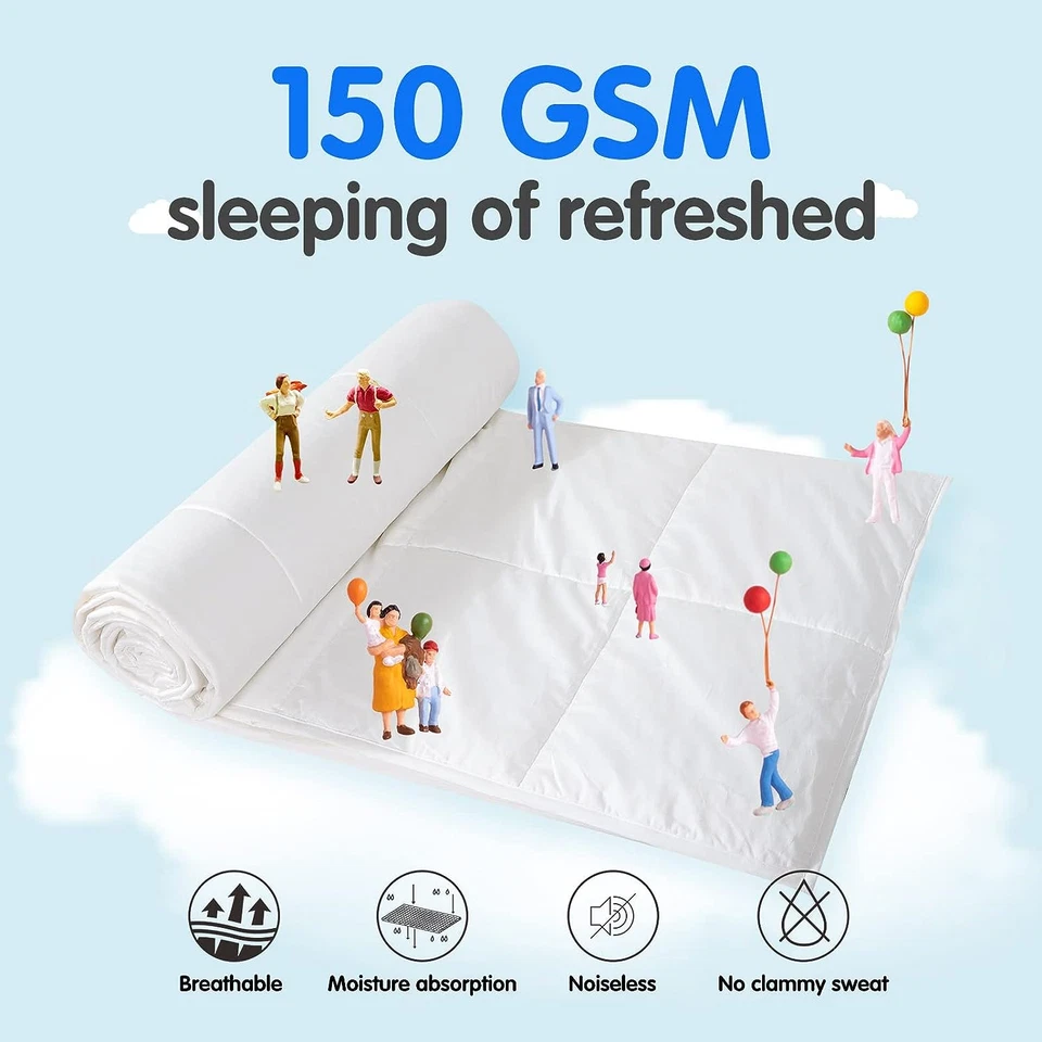 Lujoso edredón de lana ligero tamaño queen, edredón ligero de verano/du Foto 2 de 4