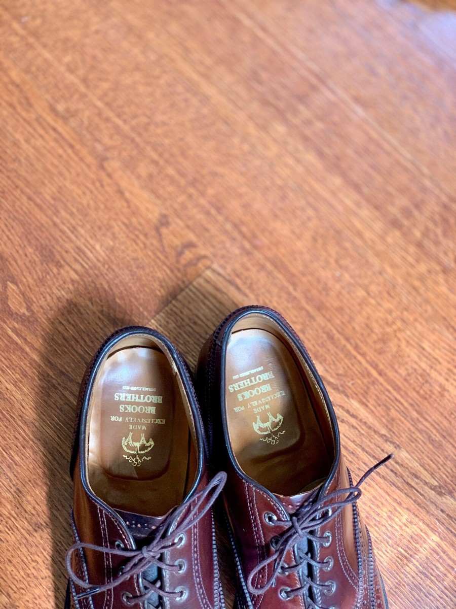 Rare VTG Alden For Brooks Brothers A764 Shell Cordovan Wing