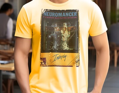 Neuromancer - 8 bit C64 Game Art T-Shirt 8 Colors Sizes S-5XL