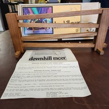 Vintage 1974 Downhill Racer -Pleasantime Games - Pacific Game Co.  Metal Marbles