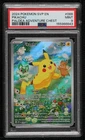 Pikachu (Paldea Adventure Chest) Holo Pokémon Scarlet & Violet Black Star PSA 9