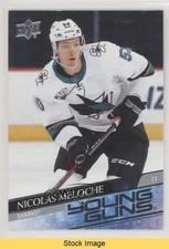 2020-21 Upper Deck Young Guns Nicolas Meloche #463 READ 3pc