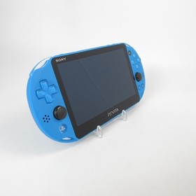 【Very Good】Sony PS Vita PCH-2000 Aqua blue Wi-Fi Model Console only #RET0121/04
