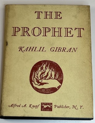 1962- The Prophet Khalil Gibran In Excellent Condition ￼