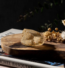 Rare River Tumbled Quartz Crystal Seer Stone, Aquarium Quartz, Emma Egg 80g