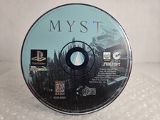 Myst PS1 Sony PlayStation 1 PS2 Disc Only Tested Resurfaced Sun Soft Cyan Psygno