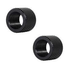Thread Protector 1/2 x 28 for .22LR .223  5.56 2pack 1/2"-28, black