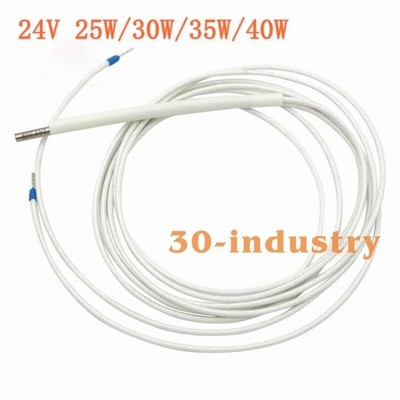 2PCS 3D Printer 4*15mm UM2 Ultimaker2+ Extended Heater 1.5m 24V 25W/30W/35W/40W 