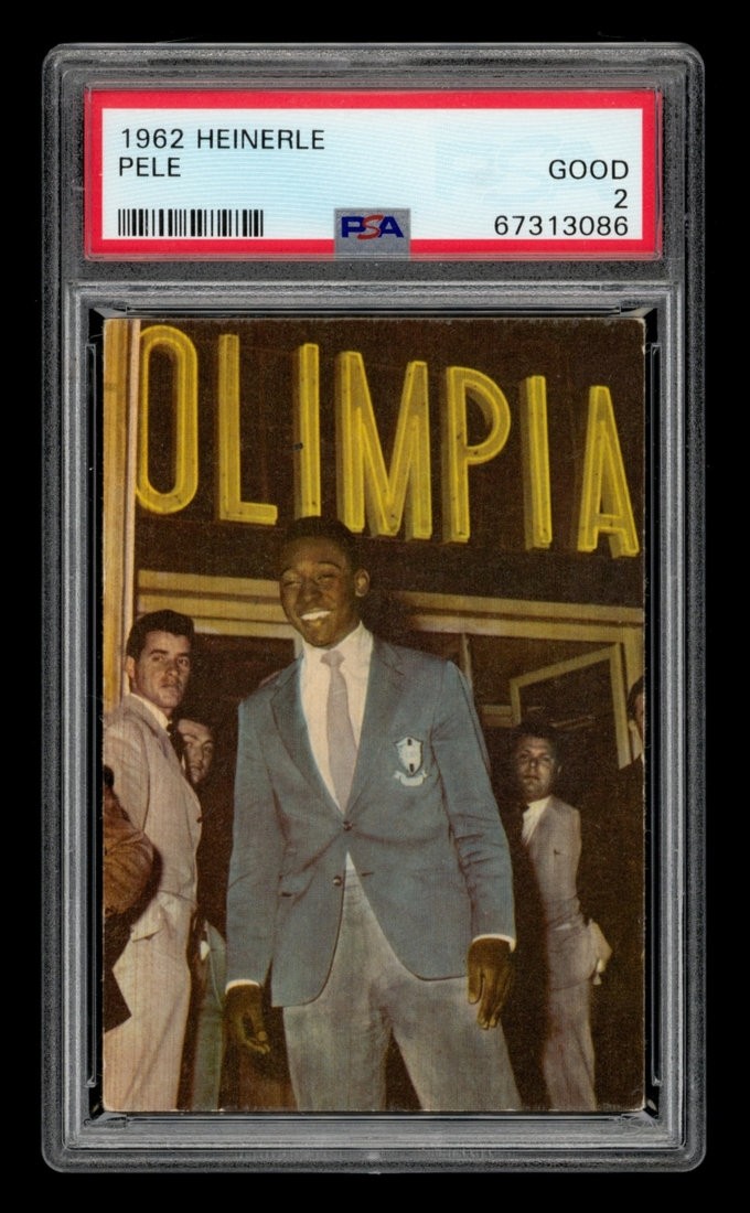 1962 Heinerle Set-Break Pele PSA 2 GOOD