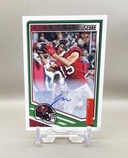 2025 Panini Score Football Signatures #94  JALEN McMILLAN