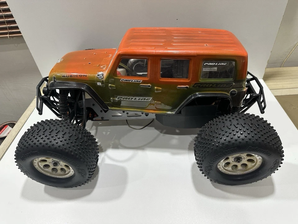 HPI Savage XL Octane 1/8 4WD Gas Powered Monster Truck Proline Jeep Rubicon Body - Image 4 of 4