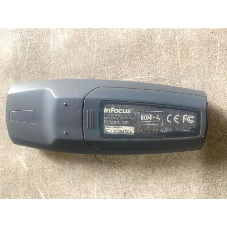 Infocus 27700B Remote Control Wireless Handheld Ergonomic for SP8602 Projector - Image 3 of 4