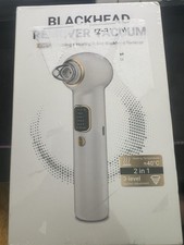 Blackhead Remover Pore Vacuum with Heating - Blackhead Extractor with 3 Adjustab