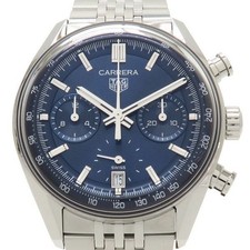 TAG HEUER Carrera Chronograph CBS2212 Case Size 39mm Men's Used Watch #21121
