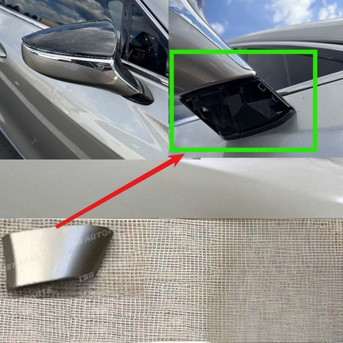 Silberne Abdeckung für den rechten Außenspiegel für Lexus UX200 UX260 2019–2024 - Bild 1 von 2