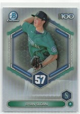 2026 Bowman #BTP-57 Ryan Sloan Bowman Scouts' Top 100 Mariners