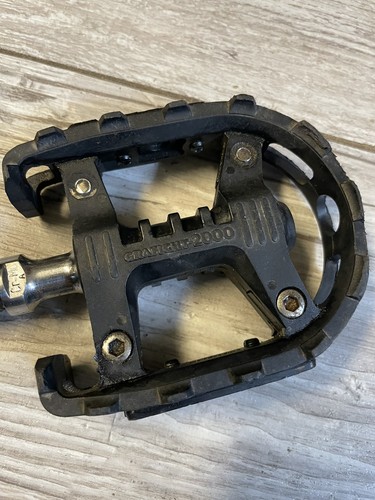 RARE Vintage MKS Grafight 2000 Pedals Set 9/16 Thread Great Condition !  - Picture 2 of 14
