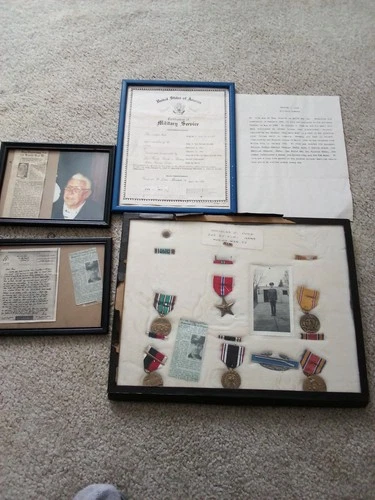US Military WW2 Named P.O.W. Medals Grouping