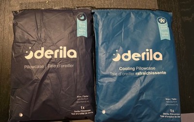 Derila  Cooling Pillowcase. Optimal Temperature Control 2 Cover!!