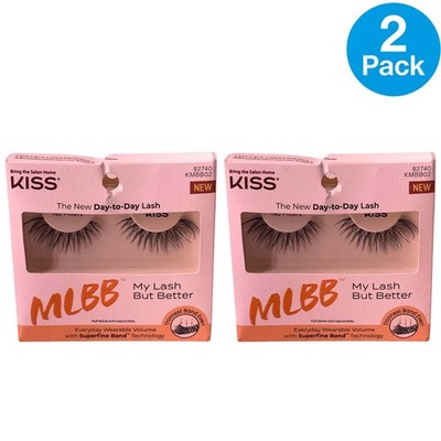 KISS My Lash But Better MLBB No Filters False Eyelashes KMBB02 2 Pack