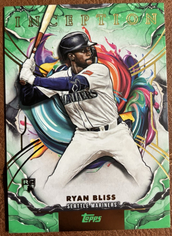 Topps 2025 Inception Ryan Bliss Rookie Baseball Seattle Mariners #24