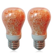 Salt LED Light Bulb, 60-Watt Equivalent, Dimmable, A19 Light Bulb, Warm Amber...