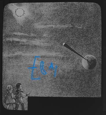 ASTRONOMIE WIE EINE SONNENFINSTERNIS ENTSTEHT UM 1926 Magische Laternenrutsche