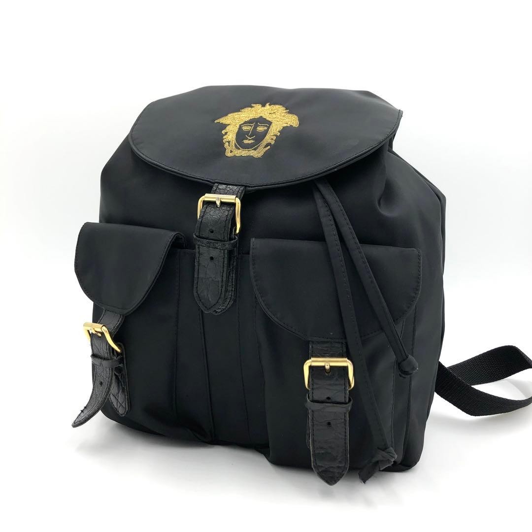 Extremely Beautiful Condition VERSACE Medusa Embr… - image 1