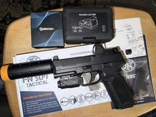 EMG FN HERSTAL FN 509 TACTICAL METAL GBB GAS BLOWBACK AIRSOFT GUN FULL BUNDLE