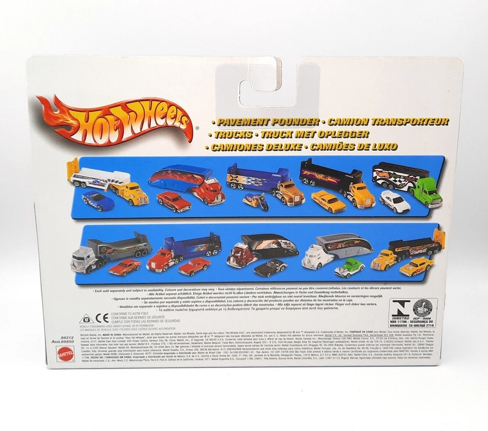 Camion e rimorchio Hot Wheels Pavement Pounders e Ford Thunderbird 57.... - Immagine 2 di 2
