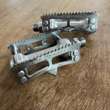 Vintage Campagnolo Pista Con Dente pedal set