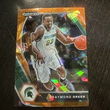 2021-22 Panini Prizm Draft Picks - Draymond Green #73 Orange Ice Prizm