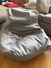 Kaikoo Large Grey Bean Bag Chair