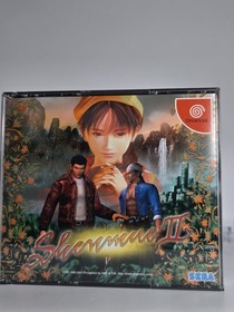 SHENMUE II 2 Limited Edition Sega Dreamcast w/ Hype Sticker Intact Japan Import