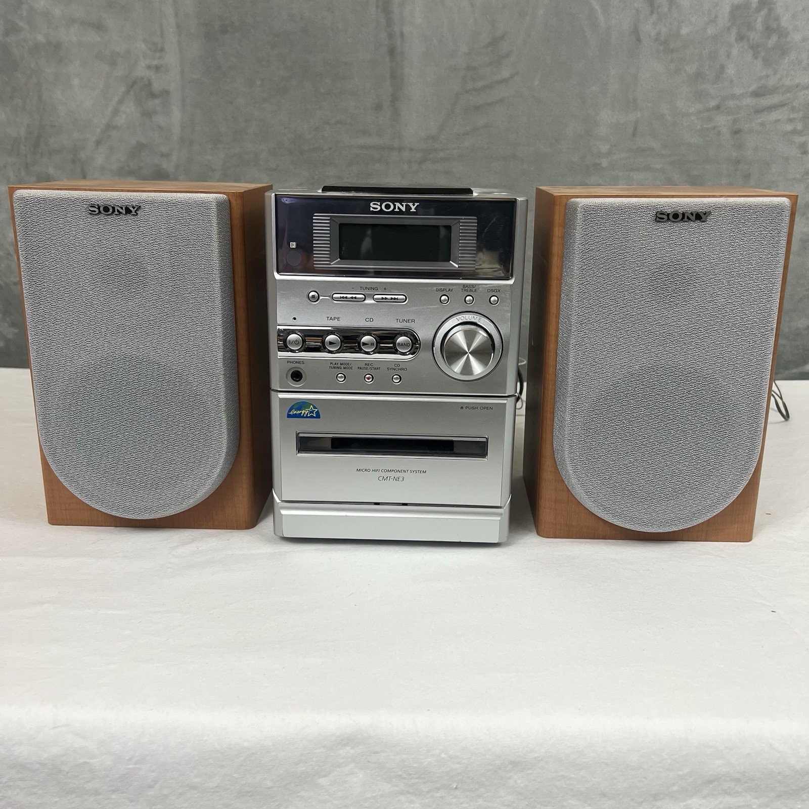 Cd Am/fm Tuner Cassette W/ Remote Tested