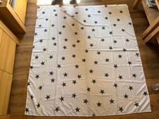 Duschvorhang Weiß mit Sternen. 200cm Mal 175...