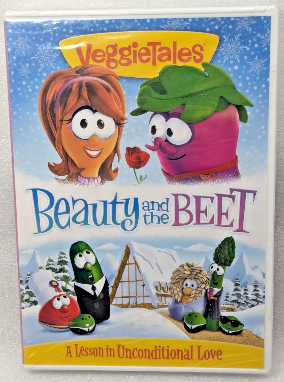 VeggieTales Beauty and the Beet A Lesson in Love (DVD, 2014, Big Idea) NEW
