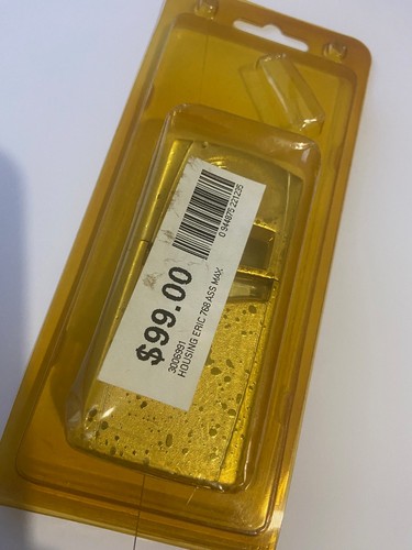 Ericsson GF768 Older Model Slide Front Cover in Gold Flakes 3006991 by MAX Acces - Picture 4 of 4