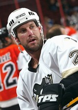 Ric Jackman Pittsburgh Penguins skates at the NHL game with - Ice Hockey Photo 2